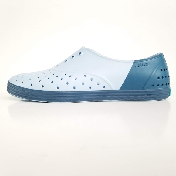 NATIVE Keep It Lite Slip On Shoes Blue Flat Womens - Picture 7 of 15